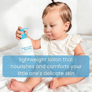 <span class=keywords><strong>Crema</strong></span> Idratante Naturale per <span class=keywords><strong>Neonati</strong></span> con Burro di Karité e Olio di Cocco Lenitivo per Pelli Sensibili Senza Profumo OEM - Product Image 4