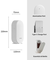 Diffuseur de parfum électrostatique mural électrique pour aromathérapie avec huiles essentielles – Idéal pour hôtels, halls d'accueil, véhicules et expositions
