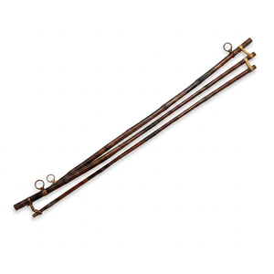 Factory Price Handmade Bamboo Textile Hanger Display <b>Hook</b> From Vietnam <b>For</b> Scarf Boutique Decor Bamboo Textile Hanger Wholesale - Product Image 1