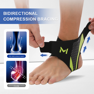 KS-3059 # Tobilleras Deportivas Ultrafinas en Stock, Compresivas y Ajustables, Suaves y Cómodas para Protección del Tobillo - Product Image 2