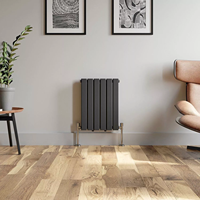 Radiateur mural plat blanc anthracite noir, petit système de chauffage domestique pour eau chaude, pièces décoratives de chauffage et climatisation
