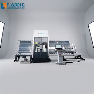 เครื่องเจาะและกัดกระจก CNC รุ่น E-WORLD Vertical Glass Working Center 220V/380V 15kw 3-18 มม. - Product Image 1