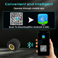 Système de surveillance de la pression des pneus externe avec capteurs Bluetooth TPMS universels BLE5.0 et application mobile