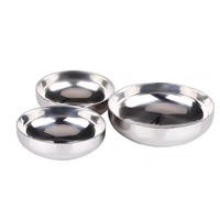 Sanitaire SS304 SS316L acier inoxydable 300 600 Gril tuyau de polissage extrémités de Tube capuchon extrémité bout soudé tête réservoir tête de plat