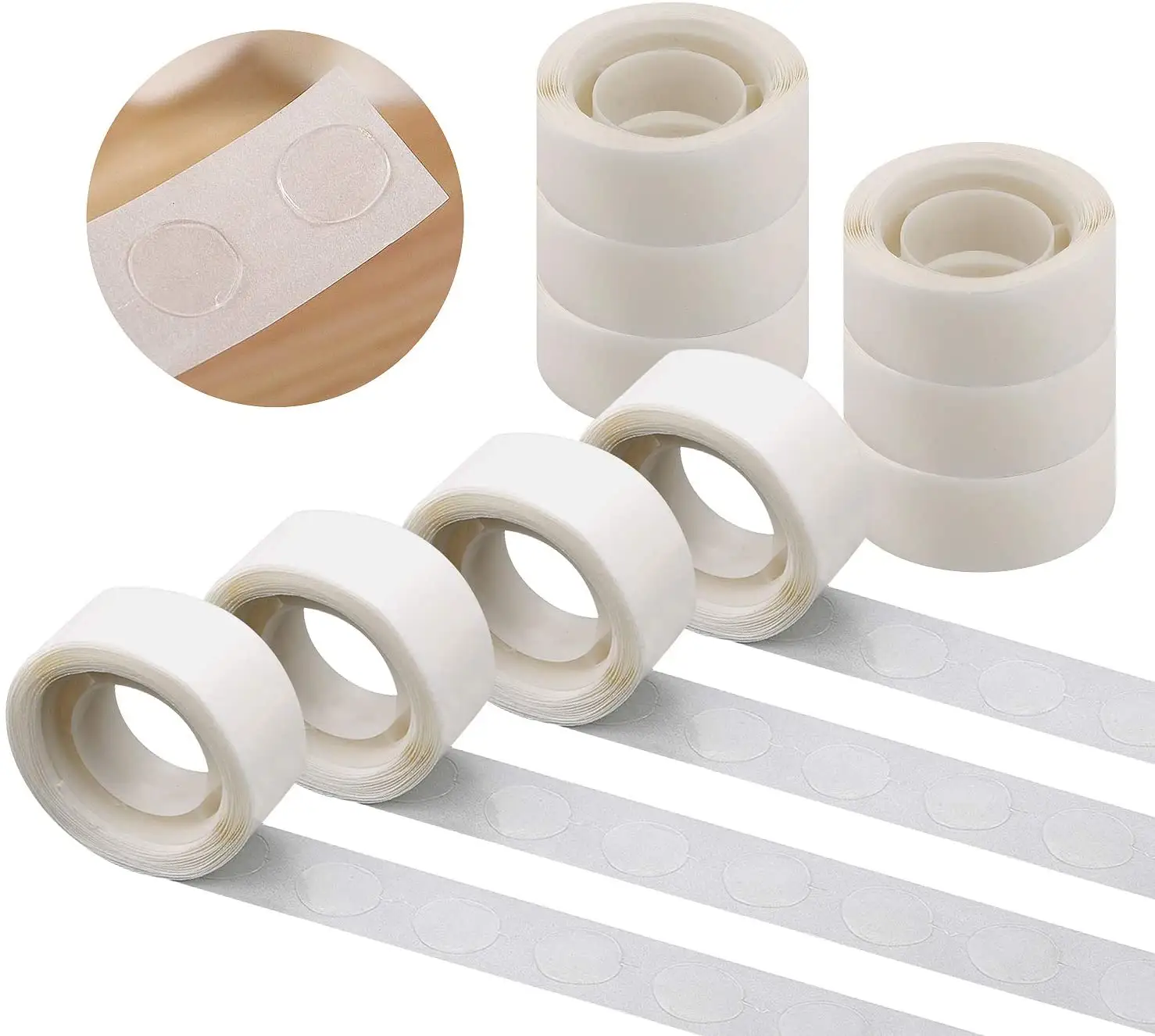 Glue Point Clear Balloon Glue Removable Adhesive Dots Double Sided Dots of Glue Tape