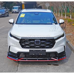 Difusor de Parachoques Delantero para Auto, Spoiler Negro Brillante, Pieza de Modificación para Honda CRV Híbrido 2023, Protector de Parachoques, Accesorios para Auto - Product Image 4