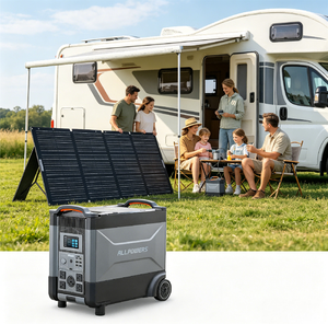 Vente d'usine ALLPOWER AP-R4000 Station de charge solaire portable avec chargeur de batterie UPS <span class=keywords><strong>LiFePO4</strong></span> Empilable IP65 3456Wh - Product Image 1