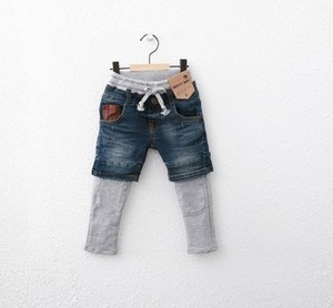 Ropa Infantil al por Mayor, Jeans para Niños con Bajo Elástico, Última Moda - Product Image 2