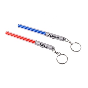 Acrylic Mini LED Light Saber Keychain <strong>Glow</strong> <strong>Stick</strong> for Party Decoration Promotional Carabiner &amp; Keychain - Product Image 6