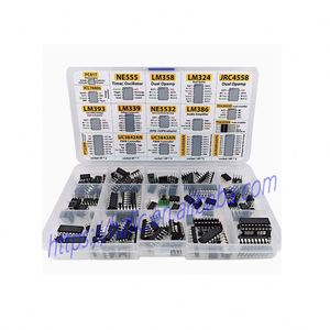 Clasificación de Chips IC: 150 Amplificadores Operacionales Osciladores PC817 NE555 LM358 LM324 - Product Image 1