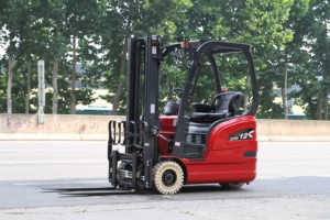 Xe nâng điện ba điểm thiết kế mỏng-Chuyên gia xử lý lưu trữ tối ưu hóa lối đi - Product Image 2