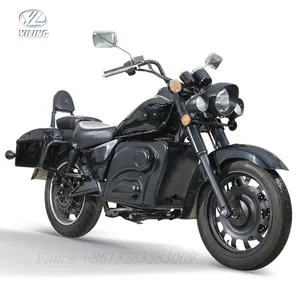 Дешевый Электрический мотоцикл 2000W 72V 20/80AH SKD Harley электрический гоночный мотоцикл с дисковым тормозом электрический мопед скутер
