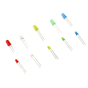 Hộp Led Diode 3 mét + 5 mét Led Light Emitting điốt F3 F5 trắng Red Blue Green Vàng các loại Set điện tử DIY Kit - Product Image 4