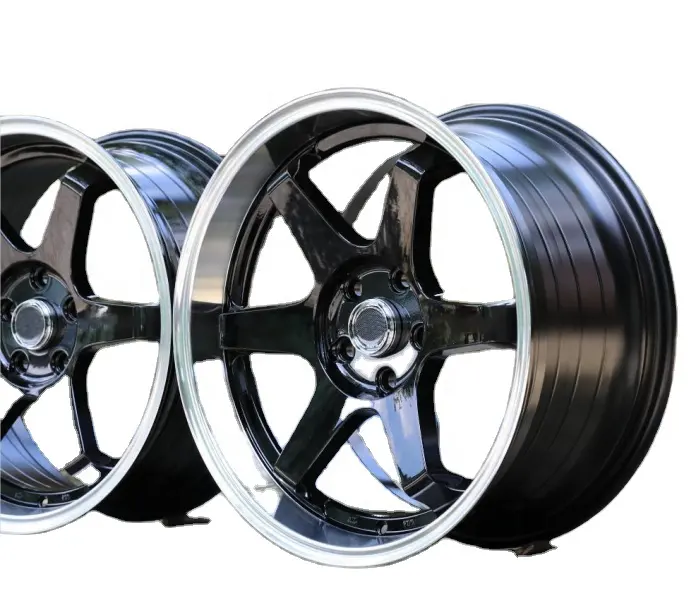 Wholesale Racing Wheel R15 R16 R17 R18 Inch Japan Alloy Rims Black 20x14 18x12 18x105 5x1143 4X100 Rim 17X7.5 18X8.5 Car Wheels