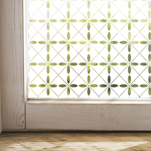 Adesivi Decorativi in Vetro Moderni ed Eleganti, Pellicole PET Autoadesive Spesse 2 Mil, 1,52x30m/rotolo per Finestre Edifici VS513 CN - Product Image 2