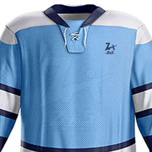 Venta al por mayor uniformes de hockey sobre hielo de poliéster 100% transpirables de secado rápido unisex diseño personalizado nombre del equipo Impresión digital OEM personalizado - Product Image 6