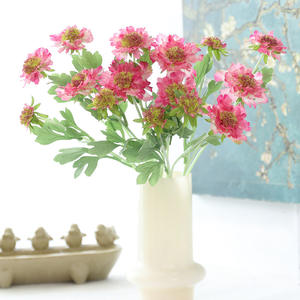 Varilla <span class=keywords><strong>de</strong></span> Plantación <span class=keywords><strong>de</strong></span> Flores Artificiales, Hierba <span class=keywords><strong>de</strong></span> <span class=keywords><strong>Gusano</strong></span> <span class=keywords><strong>de</strong></span> Pino, Flor <span class=keywords><strong>de</strong></span> Seda, Caléndula, Arte Floral, Decoración <span class=keywords><strong>de</strong></span> Bodas, Arreglo Floral, 48 cm - Product Image 3