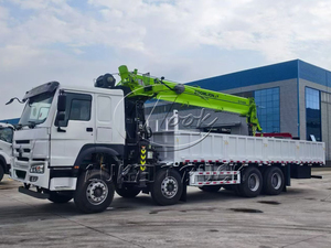 Grue montée sur camion HOWO 16T à bras droit, grue de camion lourd pour le transport logistique - Product Image 6