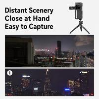 Objectif téléobjectif pour téléphone NEEWER LS-78 400 mm avec clip d'objectif fileté de 17 mm