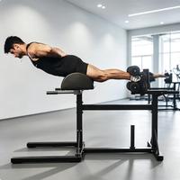 GHD Glute Ham Developer Robuste, Banc d'hyperextension multifonctionnel type Chaise Romaine pour salle de sport commerciale et salle de sport à domicile
