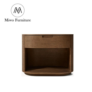 Hiện đại hình bầu dục đầu giường Bảng 3 một ngực của Ngăn kéo bằng gỗ đầu giường khách sạn biệt thự căn hộ cổ điển phòng khách giường bên tủ - Product Image 3