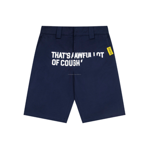 Pantalones Cortos Casuales de Hombre de Lujo de Alta Calidad con Estampado de Letras 'THAT'S A AWFUL LOT OF COUGH SYRUP' de Moda - Product Image 3