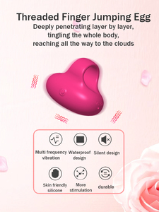 Masseur à vibrations à 9 fréquences en silicone imperméable IPX7, mini charge USB, jouet sexuel pour couple, vente chaude - Product Image 5