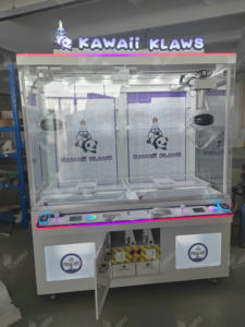 Máquina <span class=keywords><strong>de</strong></span> garras UFO Catcher <span class=keywords><strong>de</strong></span> gran capacidad con doble capa superior e inferior, estilo elegante, máquina <span class=keywords><strong>de</strong></span> garras japonesa en venta - Product Image 2