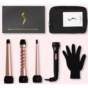 Madami Professioneller Lockenstab 10-in-1 Austauschbare Lockenwickler Roségold Lockenstab-Set - Product Image 2