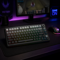 Clavier de jeu LX83 à effet Hall, interrupteur magnétique, triple mode sans fil, USB Type-C, RGB, taux de polling 8K, clavier Esports 0,005 mm