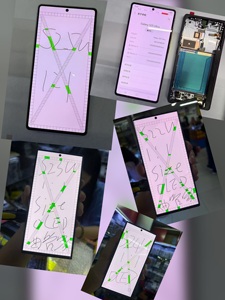 Pantalla OLED LCD para <span class=keywords><strong>Samsung</strong></span> S22 Ultra 5G, Pantalla Táctil de Tamaño Completo con Marco, Repuesto de Ensamblaje para Teléfono Móvil - Product Image 3
