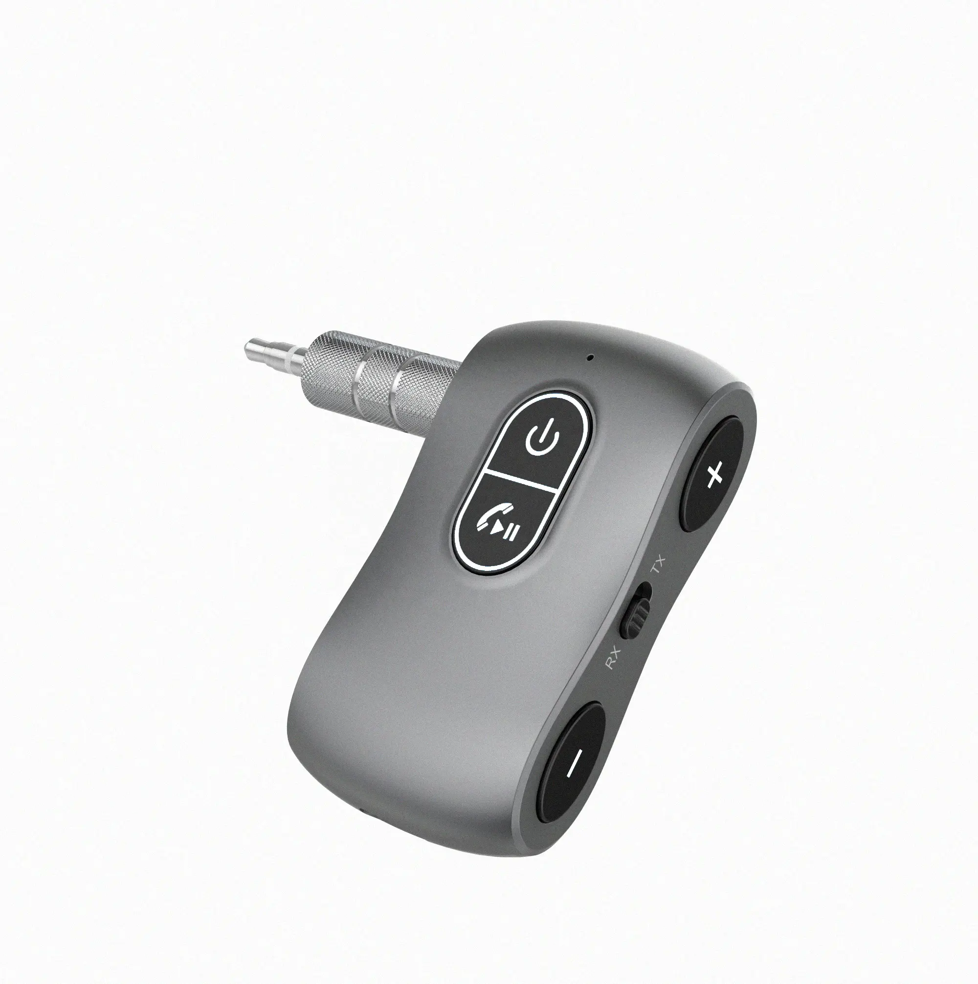 AGETUNR J40 Émetteur-récepteur Bluetooth 3.5mm pour voiture/haut-parleur/ordinateur BTV5.3 Lecture sans fil Microphone intégré Kit d'appel mains libres