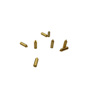 Пружинный контакт Pogo на заказ, диаметр 1,5 мм, длина 4,8 мм, тип DIP, позолоченный латунный разъем Pogo - Product Image 2