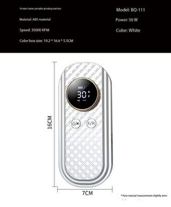 Perceuse à ongles sans fil 35000 tr/min, professionnelle, pour enlever le gel, machine de manucure électrique pour salon, fournitures pour ongles - Product Image 6