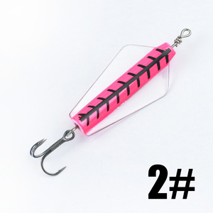 Señuelo Artificial VIB Devil Fish para Pesca de Trucha, Tipo Gusano, de Largo Alcance, Hundimiento Rápido, con Anzuelos de Acero Inoxidable, para Agua Dulce - Product Image 2