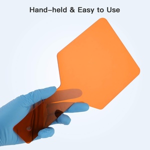 Handheld Dental Shade Board with Safety Eye Protector Shield Plate Multi-Purpose <b>Teeth</b> <b>Whitening</b> Lamp for Dentistry Lab - Product Image 4