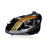Ensemble de phares LED KGKB pour Mercedes-Benz Classe E W213 E200 E260 E300 2016-2020, style Maybach, lentille de projecteur, animation de démarrage