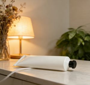 Envase de Plástico Personalizado con Logotipo para Cosméticos, 30 ml, 50 ml, 100 ml, Tubo Blanco para Crema de Manos, Cuidado de la Piel, Limpiador Facial, con Tapa Negra de Rosca - Product Image 2