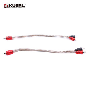 สายสัญญาณเสียง KUERL แบบ RCA ตัวผู้ต่อกับตัวเมีย ตัวนำทองแดง หุ้มฉนวน PVC สำหรับการเชื่อมต่อเสียงและวิดีโอ - Product Image 3