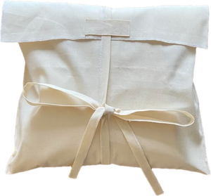 Sacs cadeaux en coton mousseline imprimés sérigraphiés, écologiques, personnalisés, durables et réutilisables, en toile de coton naturelle, type enveloppe ou oreiller - Product Image 2