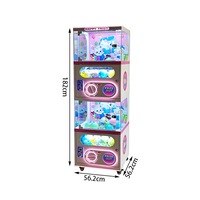 Machine à capsules Happy Twist de haute qualité, personnalisable, en anglais, machine à cadeaux en métal, jeux d'arcade à pièces, Xiaomixing