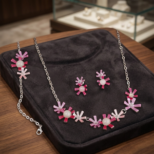 Conjunto de joyería fina chapada en platino y rodio de estilo religioso clásico con pulsera de ágata para celebraciones de aniversario - Product Image 3