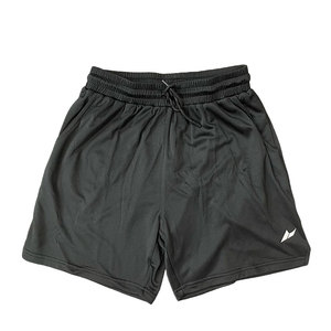 Men's Black Polyester <b>Athletic</b> Shorts Elastic Waist Drawstring Quick Dry Casual Sport Shorts Made in Vietnam - Product Image 2