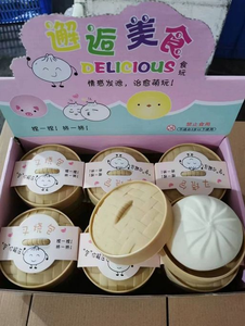 Hot Selling Stress Relieving Stress-Relief Slow-Rebound Squeeze Ornaments Baozi Soft <b>Squishy</b> Squeeze Table Decor - Product Image 4