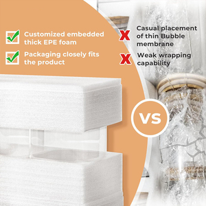 6 pièces carré haute Borosilicate 600ML cuisine confiture Longan <span class=keywords><strong>Grain</strong></span> noix bonbons épices stockage bocaux en verre ensemble avec couvercle en bambou grand - Product Image 2