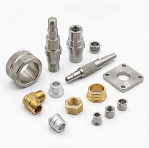 التصنيع باستخدام الحاسب الآلي تحول النحاس الألومنيوم ، عالية الدقة التخريش خيوط مخصصة CNC أجزاء الدقة بالقطع CNC - Product Image 1