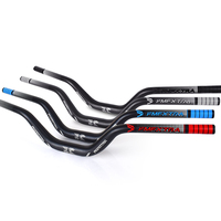 Guidon de Cyclisme FMFXTRA 31.8mm*720/780mm, Pièces de VTT, Guidon VTT en Aluminium Forme Hirondelle, Rehausse de 90mm