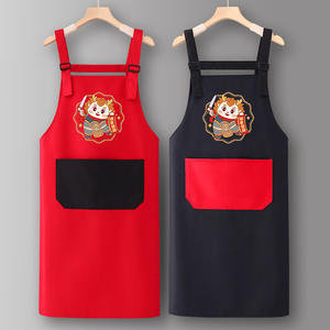 Femmes 2024 nouveau Style occidental adulte cuisine ménage bavoir étanche résistant à l'huile vêtements de travail pour automne hiver dessin animé conception - Product Image 1