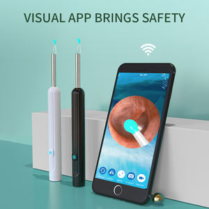 อุปกรณ์ NE7แคะหูแบบแท่งอุปกรณ์แคะหูอุปกรณ์แคะหูแบบอัจฉริยะกล้องส่องตรวจภายใน1296P อุปกรณ์กำจัดขี้หูขนาดเล็ก - Product Image 4