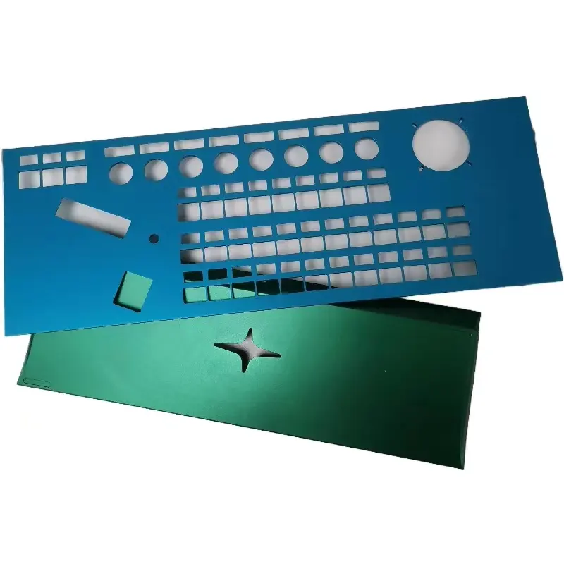 Custom Color Anodized DIY Keyboard Laser Machining Service